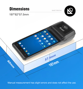 Best Mini Automatic Handheld Loyverse Termin Mobile Pos <strong>Device</strong> Caja Registradora Enregistreuse Ordering Terminal Till Machines - Product Image 6