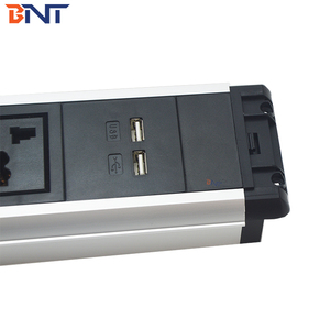 Toma de corriente Multifuncional para mesa, regleta divisoria de escritorio de oficina con USB - Product Image 6