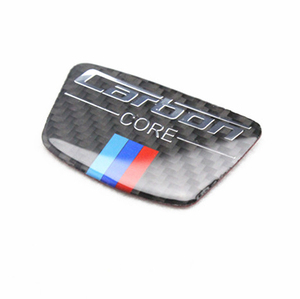 Jdtorsport88 סיבי פחמן אביזרים קישוט מדבקה b טור סמל נגד שריטה decal עבור <span class=keywords><strong>bmw</strong></span> e46 e39 e60 e90f30 f3