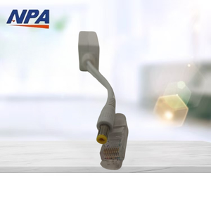 Divisor POE de 10/100/1000MB, entrada de 48V, salida de 12V 2A con adaptador de alimentación activa IEEE 802. 3AF/AT para cámara de seguridad - Product Image 5