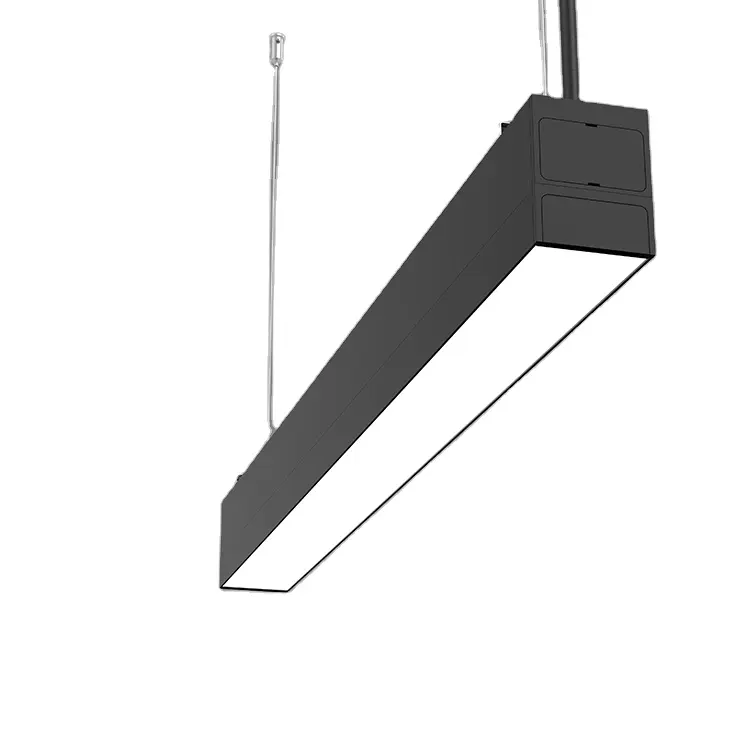 Lampada lineare a Led a soffitto lineare a luce lineare per interni a sospensione a Led per ufficio ad alta efficienza luminosa 40W 4ft 80