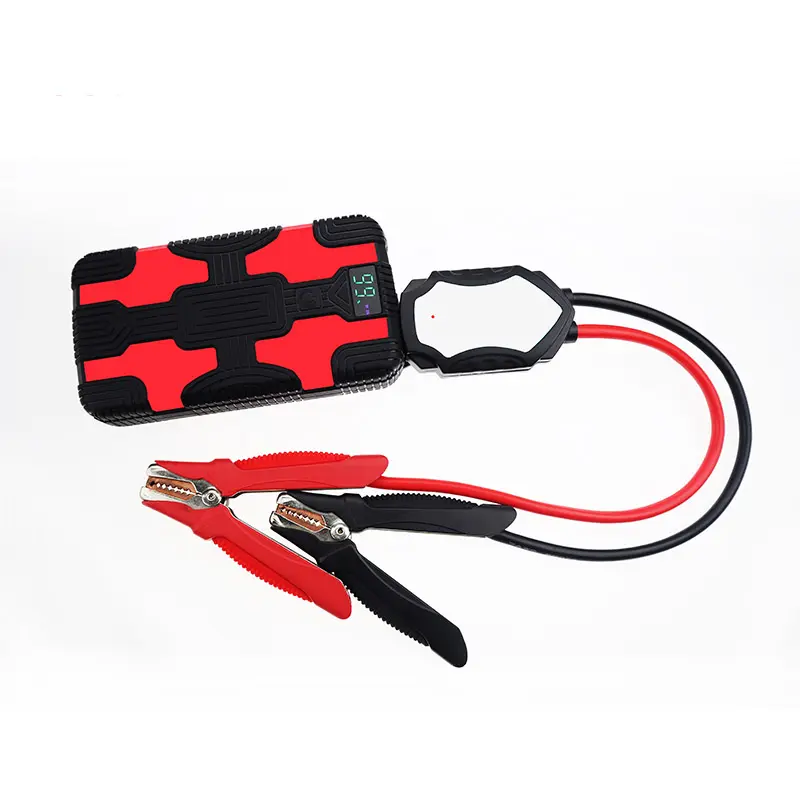 Oem Conception Arrancador De Bateria D'outils De Secours De Véhicule 12V Booster Câble 4800mah Voiture Cavalier Powerbank Jump Start 4800mah 80C