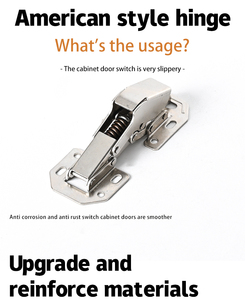 Linkcho Chất Lượng Cao 90 Độ Ếch Cầu Hình Dạng Tủ Bản Lề Mềm Đóng Thủy Lực 3 Inch Nhà Bếp Nhỏ Phòng Khách Trường - Product Image 4