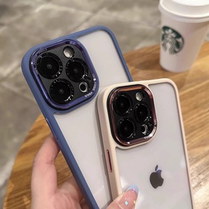 เคสโทรศัพท์แฟชั่นใสแบบแข็งกันกระแทกสำหรับ iPhone 15 Pro Max เคสปกป้องกล้อง - Product Image 1