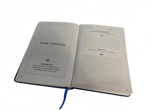Venta al por mayor personalizado A5 con correa elástica PU diario cuaderno impreso marca Logo diario Bloc cuaderno de notas de cuero PU - Product Image 2