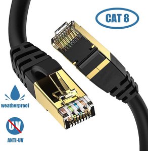 Manufacture Best Price Custom PVC High Speed Server <strong>Class</strong> 8 <strong>Network</strong> Cable WLAN LAN for <strong>Computer</strong> Various Lengths 5m 2m 1.5m 1m - Product Image 2