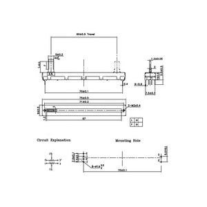 10K Double <strong>Linear</strong> Slide Miniature Electronic <strong>Potentiometer</strong> 75MM Volume Control Accessory for Motors Actuators Solenoids Drivers - Product Image 6
