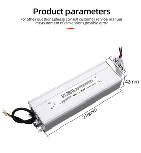Waterproof Switching Power Supply 200W 24v 8.3A IP67 Constant Voltage Led Driver Ac to <strong>Dc</strong> Transformer SMPS <strong>INPUT</strong> 100~220VAC - Product Image 5