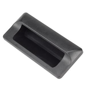 Đen tráng nhựa ABS đồ nội thất xử lý knobs đồ nội thất cửa tủ giấu kéo xử lý - Product Image 1