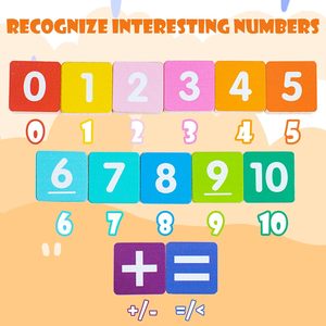 Finger <strong>Counting</strong> Math Toys,Teaching Early Education for Kid Age 3+, Montessori Toy for Toddler-Educational Learning Number Toy - Product Image 6
