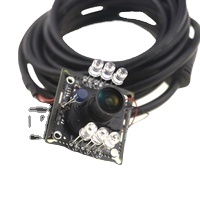 1080P WDR MIC Hardware Security Infrared H.264 Módulo de cámara USB con IR-cut y IR-LED - Product Image 2