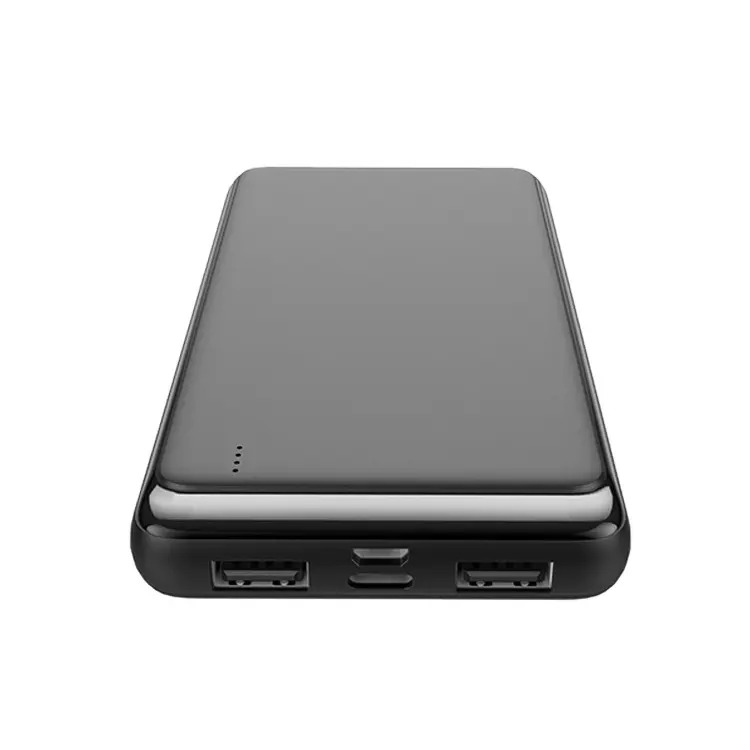Cep telefonu 9V pil şarj cihazı taşınabilir kutu 10000mah Rosh güç bankalar toptan Ultra ince polymer pil mikro USB ABS 10W