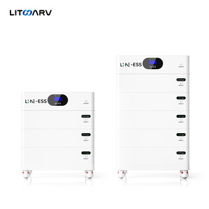 锂电池储能系统太阳能备用电池发电站家用5l2 v 48v lifepo4可堆叠电池屋 - Product Image 1