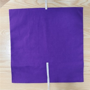 Chuang hua Custom Logo Umschlag form Baumwolle Verpackung Beutel Tasche mit Logo auf dem Baumwoll band Umschlag mit Knopf und Schnur - Product Image 3