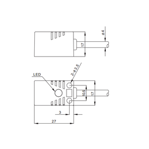 <span class=keywords><strong>Sensor</strong></span> de distancia Balluf inductivo NPN de tipo cuadrado de base industrial Sensores de proximidad blindados con precio competitivo
