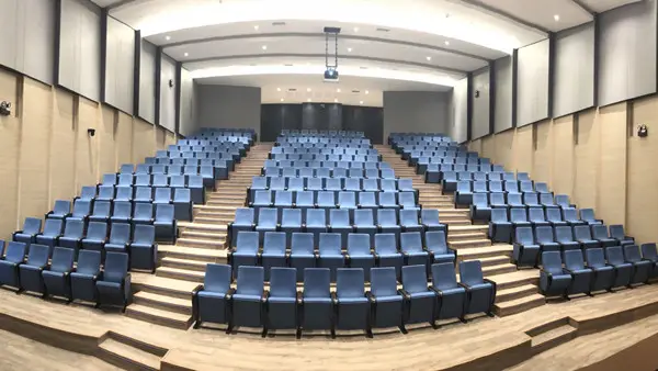 School College Hotel Konferenz raum Theater bestuhlung Hersteller für Auditorium stühle Auditorium stuhl mit Schreib block