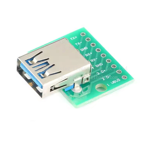 Micro Mini USB un maschio USB 2.0 3.0 un connettore femmina interfaccia per 2.54mm DIP PCB convertitore adattatore Breakout Board