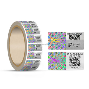 Manufacture Custom Printing Logo Qr <strong>Code</strong> Holographic Sticker 3d Hologram Label With <strong>Verification</strong> System - Product Image 4