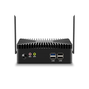 Mini <strong>Computer</strong> Display Color Screen 2 Channel Video Input Mini Host for Car Linux <strong>System</strong> J1900 250x200x100 Mm JOYWLAN 0.85KG - Product Image 1