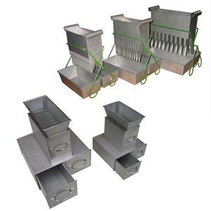 Separador de muestras de pantalla de carbón Separador clasificador binario Separador sellado Riffle clasificador cuadrático Separador de muestras Riffle Splitter - Product Image 1