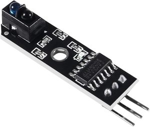 TCRT5000 5V 1ウェイIR赤外線反射障害物センサーライン検出トラッキングロボットスマート電子部品 - Product Image 1