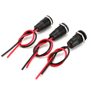 DC電源ケーブルコネクタ電子ネジ式パネルマウントDCパワージャック - Product Image 2