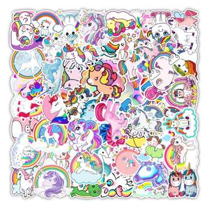 מותאם אישית מדבקת חבילה unicorn ילדים קיר מדבקת kawaii עמיד למים מדבקות קיר מדבקות לילדים