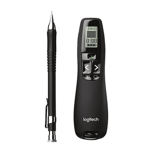 Logitech Professional Plug-and-play Presenter Wireless Presenter puntatore Laser R800 con Display LCD puntatore a penna Laser remoto - Product Image 6
