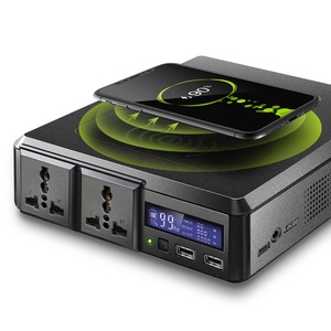 Universal Solar <strong>Inputs</strong> Portable Power Source Rechargeable Power Supply AC <strong>Outputs</strong> multi <strong>Output</strong> For Car Camping Mobile <strong>Devices</strong> - Product Image 1