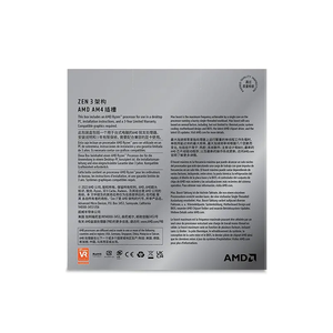 Original AMD Ry Zen 7 5800X3D (<strong>3.4</strong> <strong>GHz</strong> / 4.5 <strong>GHz</strong>) Processor with 8-Core 16-Threads Socket AM4 <strong>3.4</strong> <strong>GHz</strong> of <strong>CPU</strong> Frequency 105W <strong>CPU</strong> - Product Image 3