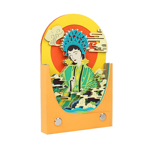 可爱风格DIY艺术笔记纸积木3D贴纸笔记记事本纸雕创意帖子笔记 - Product Image 3