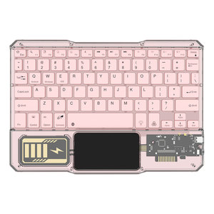 Teclado retroiluminado Teclado táctil inteligente inalámbrico para iPad Tablet Teléfono Android
