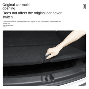 Araba ön bagajının yükseltilmiş versiyonu saklama kutusu Y 2019-2022 modeli için raflarda - Product Image 6