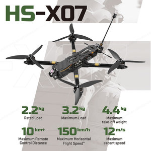 HS Airforce HS X07 7 Inch Racing <strong>FPV</strong> with Camera Carbon Fiber <strong>Frame</strong> Accessories Mini Quadcopter DIY Full Set Dron Mini Drone Kit - Product Image 2