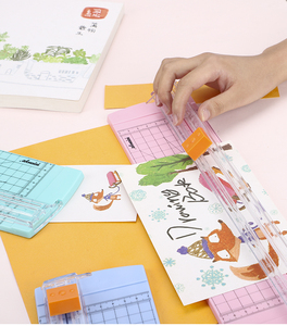 Manual A4 Desktop Paper <strong>Cutter</strong> with Security Blade for Cutting Gift Card Coupon Label Cardstock Photo - Product Image 6