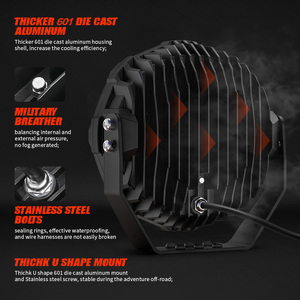 ECE R10Eマークワークランプ9インチLEDワークライトDRL - Product Image 5