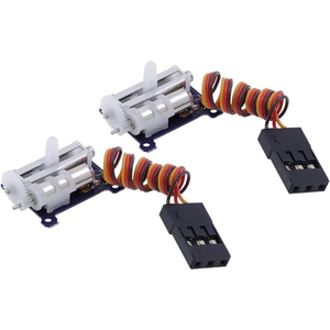 RC mikro Servo - 2 adet Mini uçak için 9mm 1.5g dijital çekirdeksiz Servo yükseltme (JR-sol taraf)