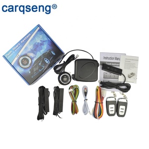 Sistema de alarma de coche unidireccional de 12V con botón de arranque de control remoto sin entrada de llave e inmovilizador antirrobo - Product Image 6