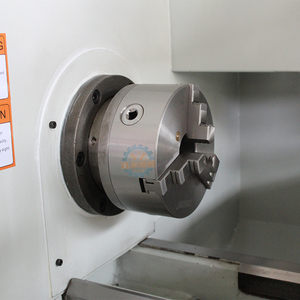Máquina de torno Cnc de cama plana pequeña de China, con eje C para torneado de Metal - Product Image 5