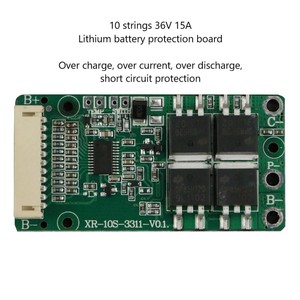 10S 20A 15A 36V BMS แผงวงจรควบคุมการจัดการแบตเตอรี่แผงวงจร PCB - Product Image 5