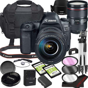 New Sale Can 5D Mark IV 30.4MP DSLR <strong>Camera</strong> with EF 24-105mm Lens Kit (Renewed) Dual Pixel RAW Wi-Fi NFC 4K Video for Photography - Product Image 6