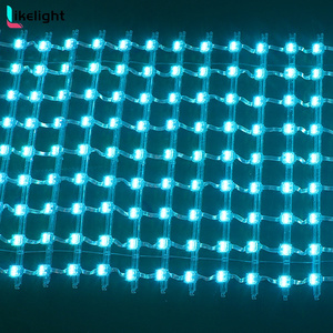 Esterno RGB LED Pixel tenda schermo P55 P100 a matrice di punti SMD3535 programmabile Display a griglia a LED - Product Image 2