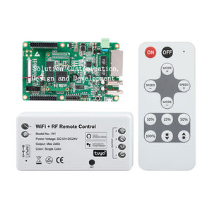 2.4G Wireless RGBW LED telecomando Dimmer compatibile 12 v24v PWM strisce 4 canali 8A corrente di uscita certificata 220V ROHS - Product Image 1