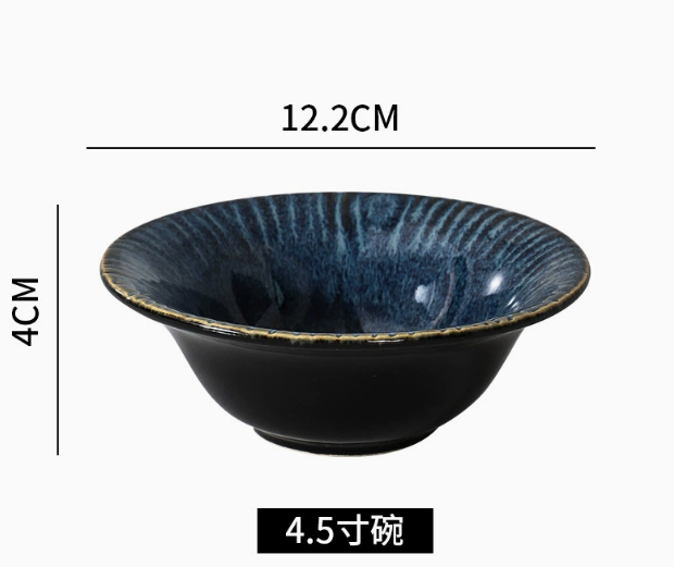 4,5 pouces Bleu
