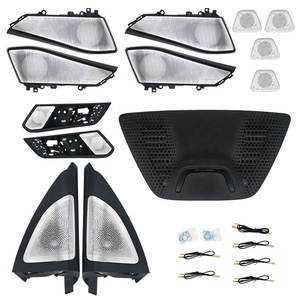 ฝาครอบทวีตเตอร์รถยนต์สีดำ11สีฝาครอบลำโพงระดับกลาง LED สำหรับ BMW X5ใหม่ X7 G05 G07ซีรีส์ - Product Image 1