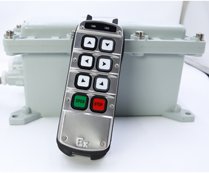 Industrielle drahtlose Fernbedienung schalter mit einer Geschwindigkeit 6 Tasten mit neuem Prozess-Festcode-Empfänger für Hebezeug anwendungen - Product Image 6