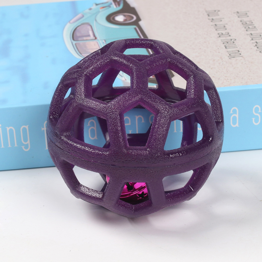 With bell ball purple 50g9cm