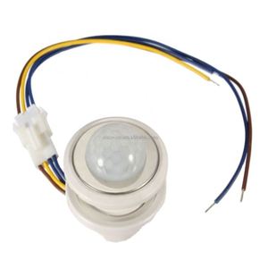 Sensor de movimiento infrarrojo PIR ajustable, Detector de modo ajustable de retardo de tiempo, interruptor para lámpara LED de luz para el hogar - Product Image 1