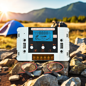 30A 24V/48V LCD-Display MPPT Solar laderegler für Heim beleuchtungs system Pwm Langlebig und effizient - Product Image 5