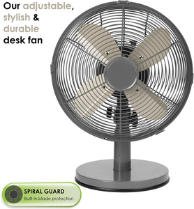 <span class=keywords><strong>Walmart</strong></span> Bàn Làm Móng Tay Xoay Chiều Cổ Điển Bằng Đồng OEM Chất Lượng Hàng OEM Bằng Đồng Quà Tặng Vòng Bi Quạt Cho Văn Phòng - Product Image 3